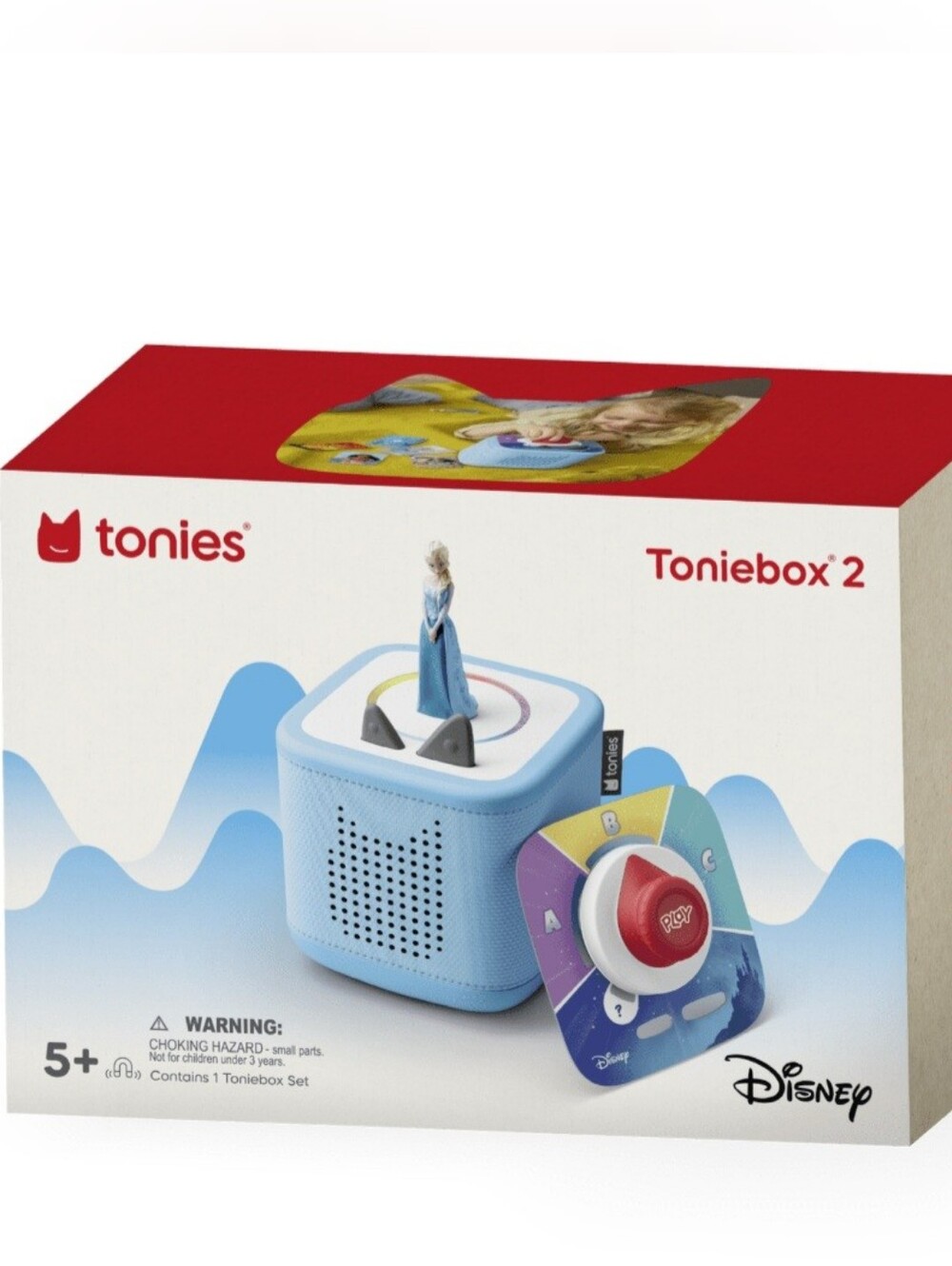 Tonies Disney Frozen Toniebox 2 Play Set - Sky Blue
